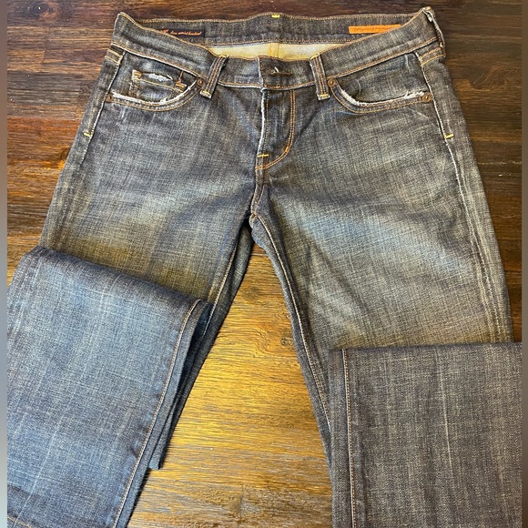 Vintage Citizen of Humanity Low Rise Boot Cut Jeans size 28 (rare) - Picture 9 of 10